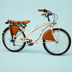 Bici cruiser 26 marrone...
