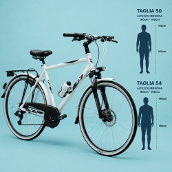 Bici 28 uomo trekking city...